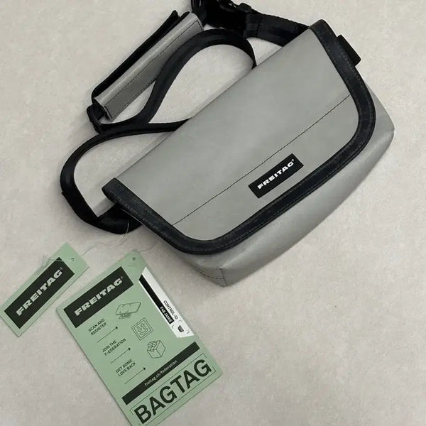[BUNJANG] FREITAG Jamie Messenger Bag Grey / FREITAG 프라이탁 제이미 그레이 메신저백