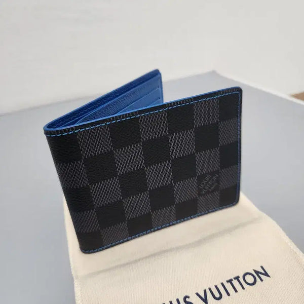 [BUNJANG] Louis Vuitton Damier Slender Bifold Wallet / (정품/미사용)루이비통 n64033 다미에 슬렌더 투톤 지갑.반지갑 판매