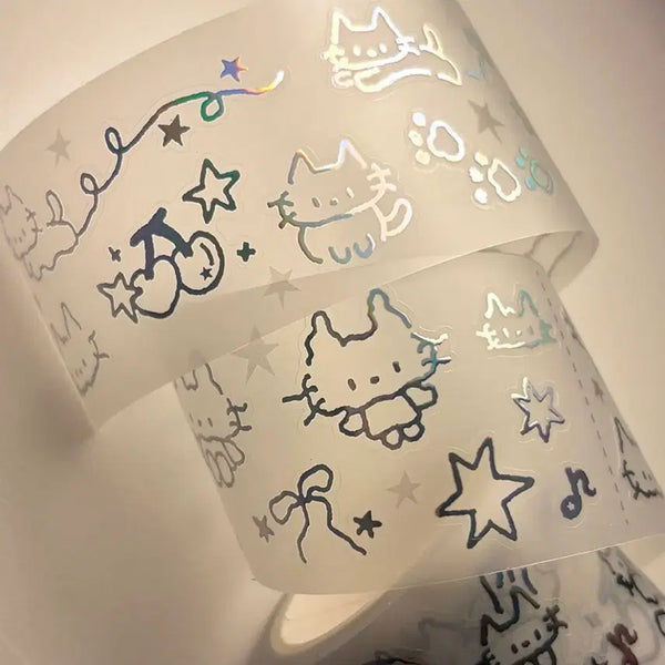 [BUNJANG] Berty Sparkle Finding Kiss Cut Deco Sticker Set / 버띠 반짝이를 찾아서 키스컷 마테띵 다꾸 스티커