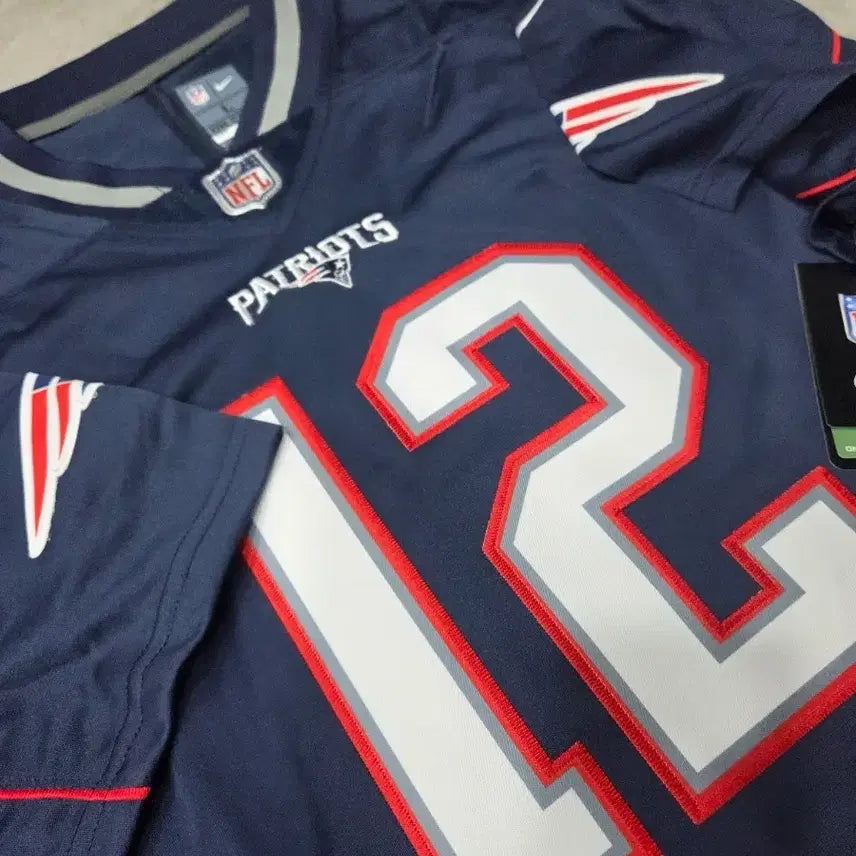 [BUNJANG] Nike NFL New England Patriots Football Jersey / 나이키/NFL 뉴잉글랜드 패트리어츠 풋볼 럭비져지/M