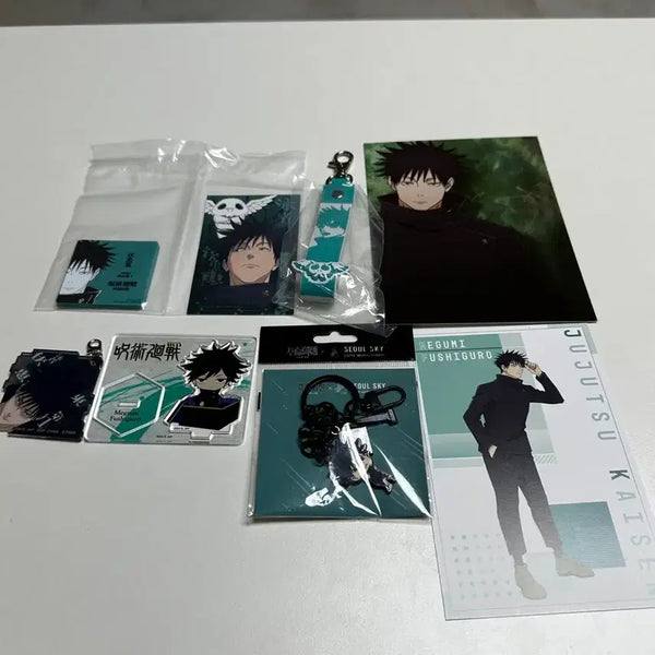 [BUNJANG] Jujutsu Kaisen Fushiguro Megumi Goods Keychain and Acrylic Keychain / 주술회전 후시구로 메구미 굿즈