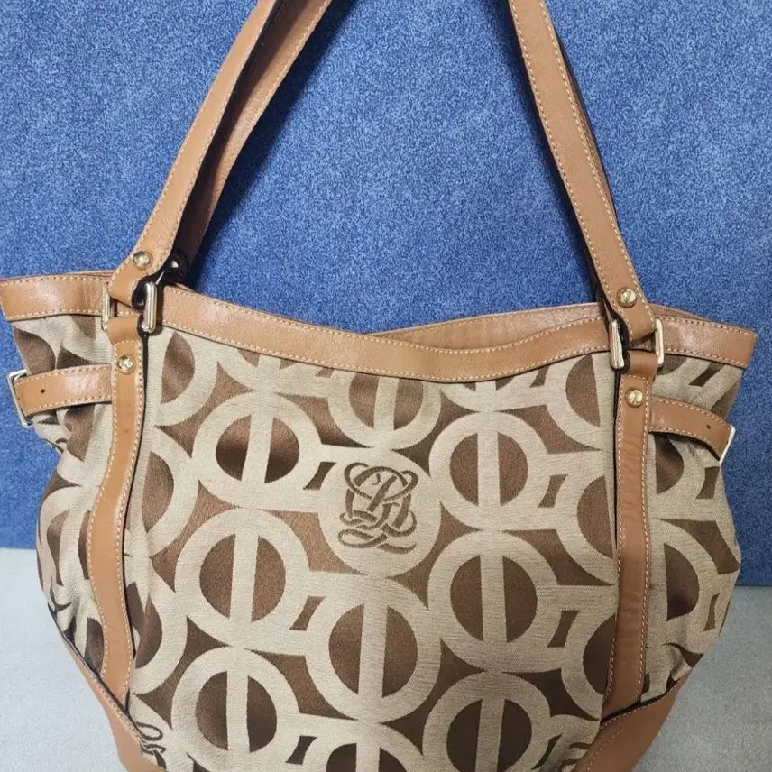 [BUNJANG] Louis Quatorze Brown Pattern Shoulder Bag / 루이가또즈 브라운 패턴 숄더백