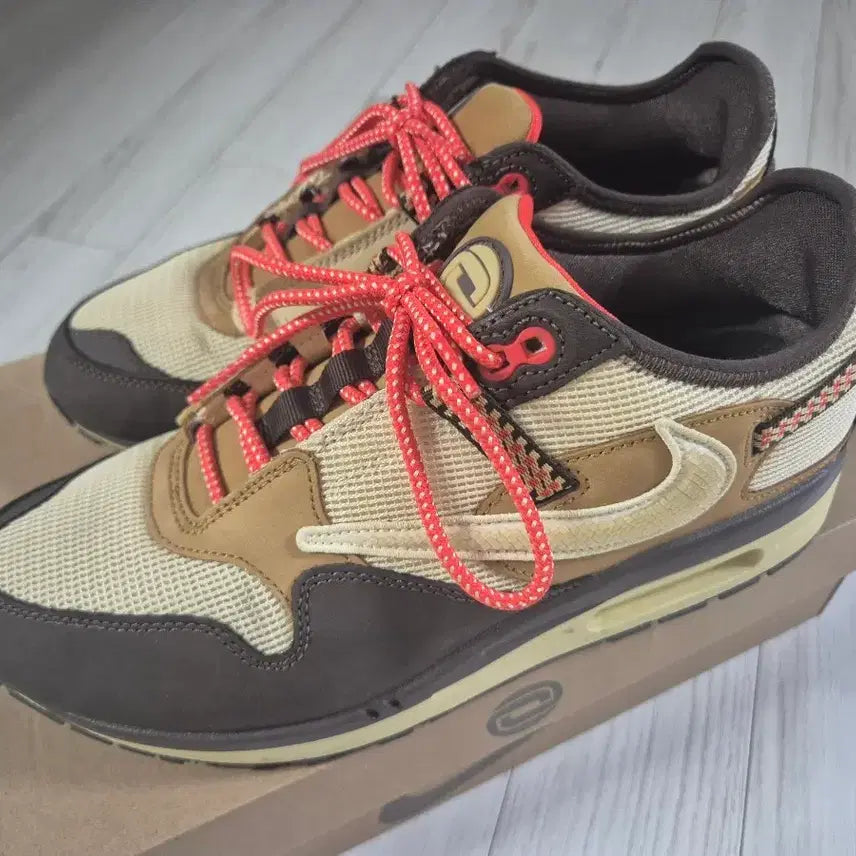 [BUNJANG] Nike Travis Scott Air Max 1 Cactus Brown / 275) 나이키 트래비스 스캇 에어맥스1 캑터스 브라운