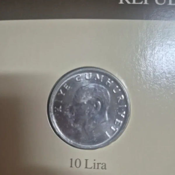 [BUNJANG] 1987 Turkey 10 Lira Coin Error - Face Off / 1987 터키 10 리라 주화....에러...페이스오프