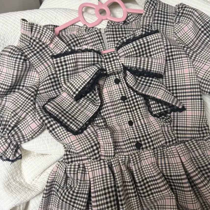 [BUNJANG] Honey Cinnamon Ribbon Dress / 허니시나몬 리본 원피스