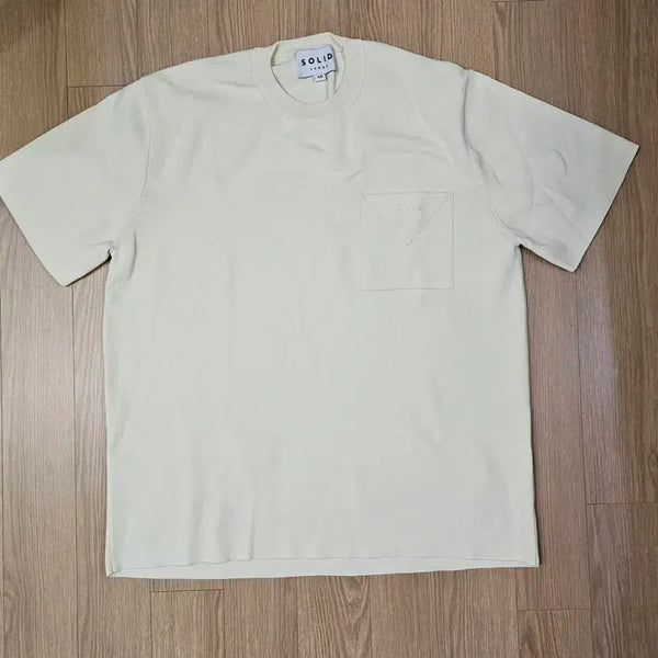[BUNJANG] Solid Homme Short Sleeve Knit / 솔리드옴므 반팔 니트