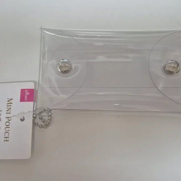 [BUNJANG] Clear Mini Pouch / 투명 미니 파우치
