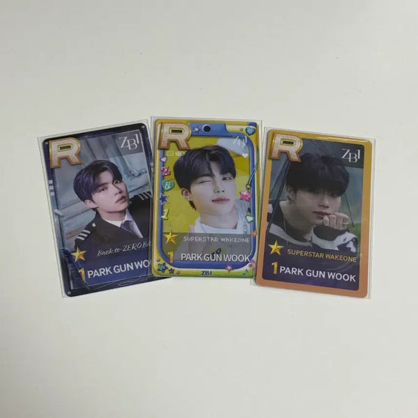 [BUNJANG] ZB1 Park Gunwook Superstar Photocard Bundle Set / 제베원 박건욱 슈퍼스타 포카 일괄 판매
