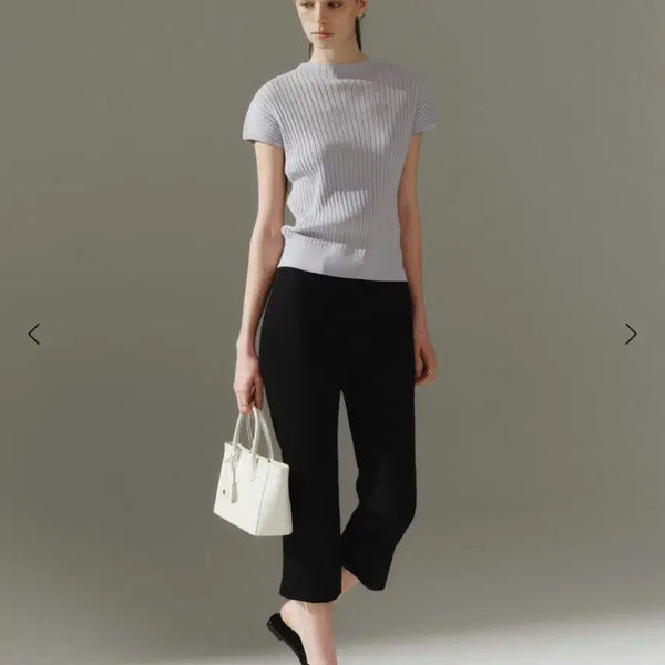 [BUNJANG] Sie Annie Flare Ankle Pants Long Black / 시에 Sie 애니 플레어 앵클 팬츠 롱 S