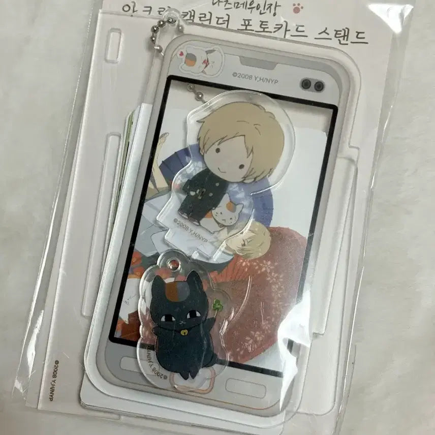[BUNJANG] Natsume's Book of Friends Pop-up Cafe Acrylic Calendar Photocard Stand Set B / 최종인하) 나츠메 우인장 팝업 카페 아크릴 캘린더 포토카드 스탠드 B세트