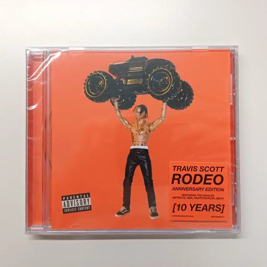 [BUNJANG] Travis Scott Rodeo 10th Anniversary CD (Sealed) / 트래비스 스캇 rodeo 10주년 cd (미개봉)