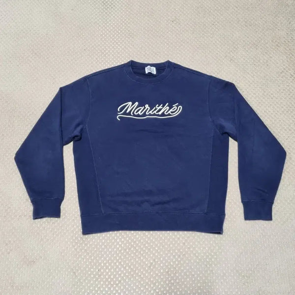[BUNJANG] Marithe Francois Girbaud Sweatshirt Navy S / (S) 마리떼 프랑소와 저버 맨투맨 네이비