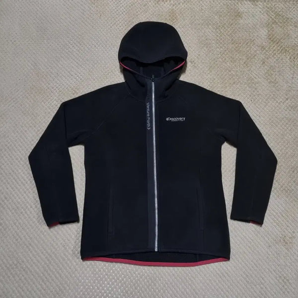 [BUNJANG] Discovery Women's Fleece Zip-Up Jacket (Size 100) / (100) 디스커버리 여성 플리스 집업 자켓