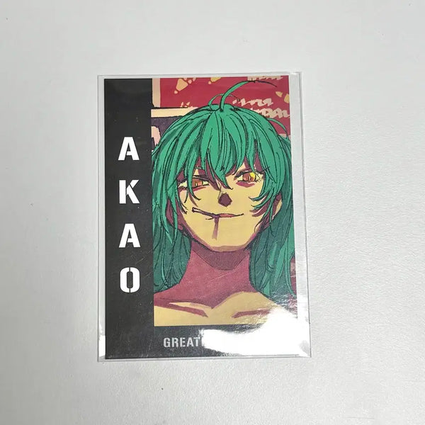 [BUNJANG] Sakamoto Days Akaho Rion JCC Shooting Rank Cookie Card / 사카모토데이즈 사카데이 아카오 리온 JCC 사격랭크 쿠키 카드