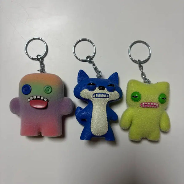 [BUNJANG] Fugler Keyring 3 Types Bundle Set / 퍼글러 키링 3종 일괄