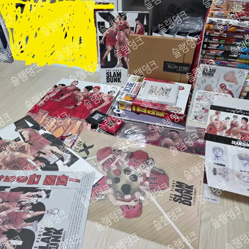 [BUNJANG] Slam Dunk New Edition Manga Bundle / [가격인하] 슬램덩크 신장재편판 외 일괄 판매