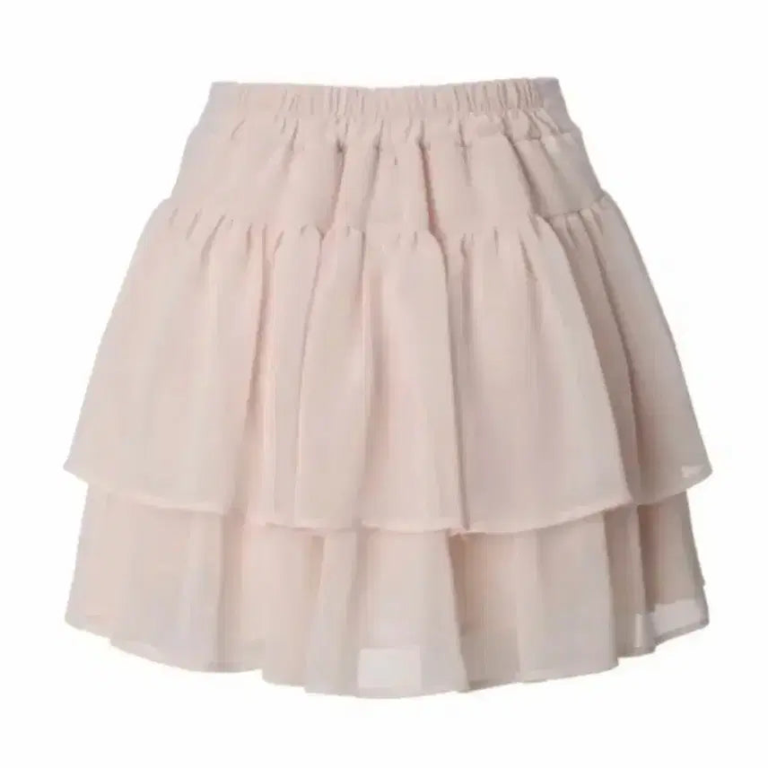 [BUNJANG] Third Time Swan Chiffon Skirt / 쓰리타임즈 스완 쉬폰 스커트 S
