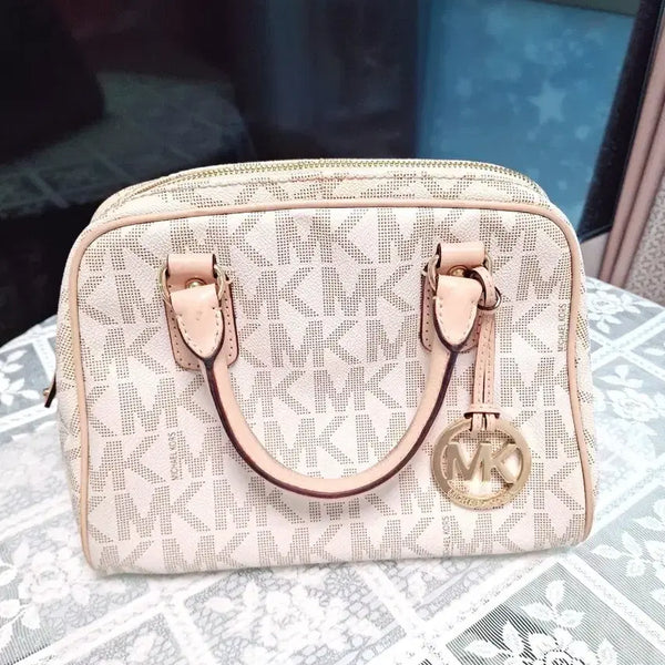 [BUNJANG] Michael Kors Shoulder Bag White / 마이클코어스 숄더백 화이트
