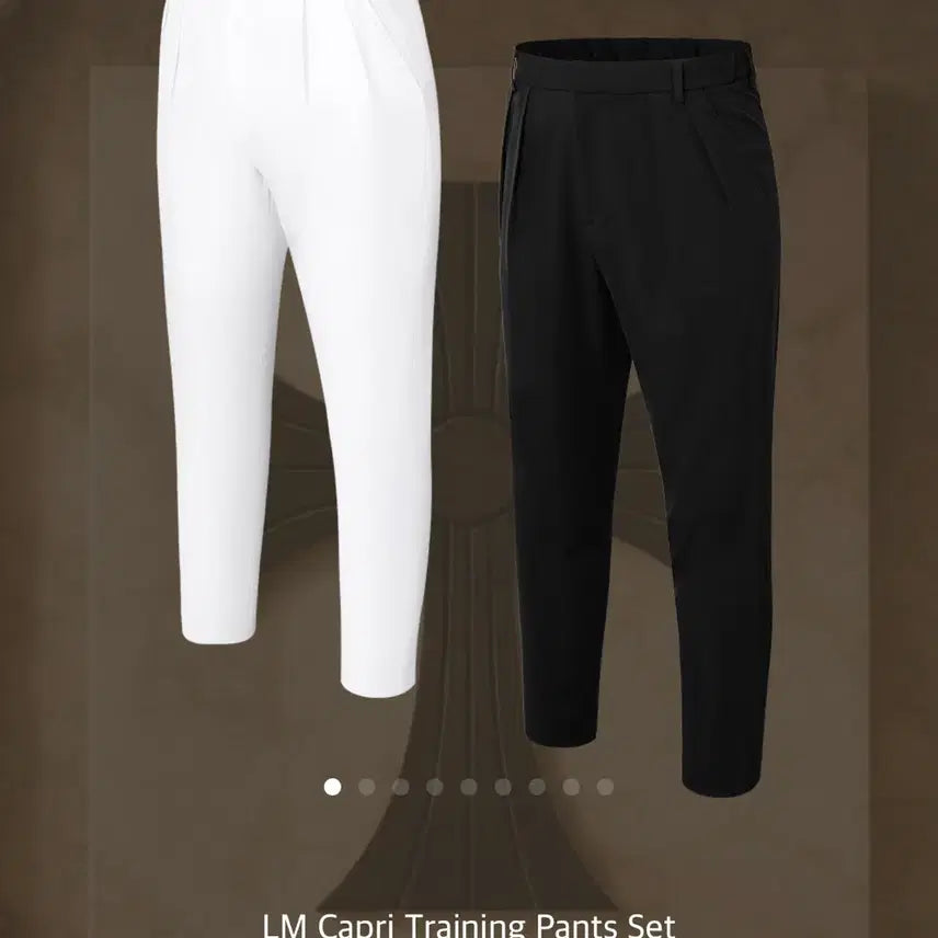 [BUNJANG] Raffinato Etoile LM Capri Training Pants Set / 라피나토 에뚜왈 LM 카프리 트레이닝 팬츠 세트 (새상품)
