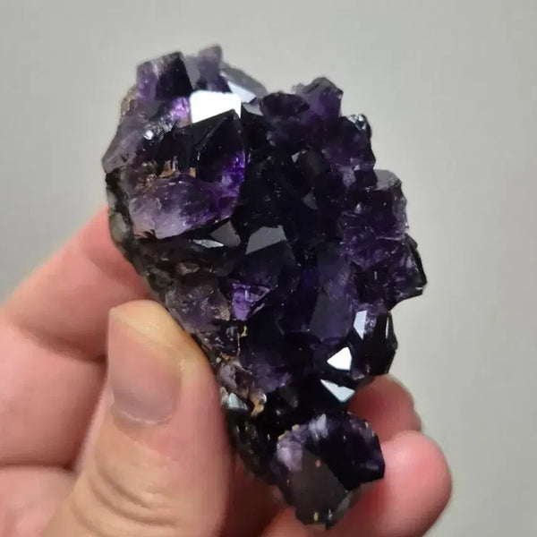 [BUNJANG] Deep Amethyst Cluster Crystal - Natural Birthstone / 하루만 특가 진한 포도주빛 자수정! 클러스터 원석 결정 광물 탄생석