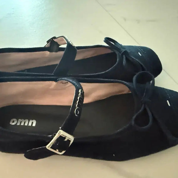 [BUNJANG] Omnipotent Mary Jane Flat Shoes Navy 230 / 옴니포턴트 메리제인 플랫슈즈 네이비 230