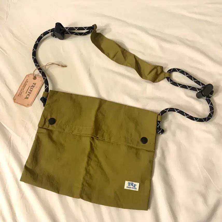 [BUNJANG] Unisex Vintage Sacoche Mini Crossbody Bag / 새상품 샤코슈백 미니크로스백 핸드폰가방 미니백 빈티지 사코슈 커플가방
