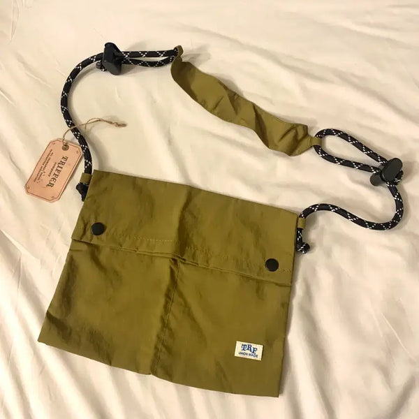 [BUNJANG] Unisex Vintage Sacoche Mini Crossbody Bag / 새상품 샤코슈백 미니크로스백 핸드폰가방 미니백 빈티지 사코슈 커플가방