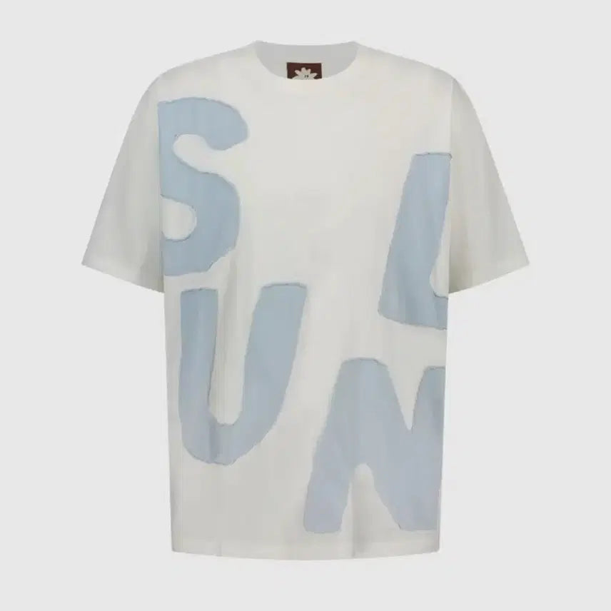 [BUNJANG] Sunlove Capital Tee White T-Shirt / 썬러브 sunlove Capital Tee White