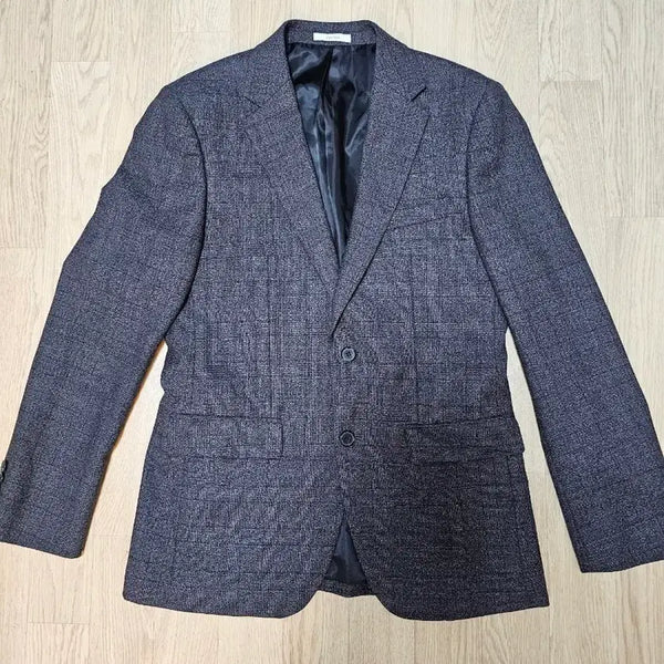 [BUNJANG] Ziozia Check Pattern Blazer Jacket / 지오지아 체크 패턴 블레이저 자켓 100