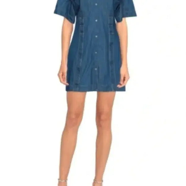 [BUNJANG] Diesel Denim Shirt Dress XS / 디젤 데님 셔츠 원피스 XS