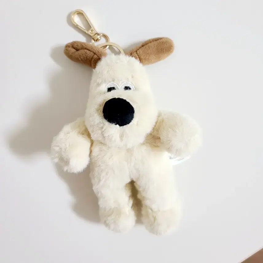 [BUNJANG] Wallace & Gromit Plush Keychain Bag Charm / 월레스와 그로밋 키링 열쇠고리 귀여운 캐릭터 봉제인형 가방고리 백꾸 백참