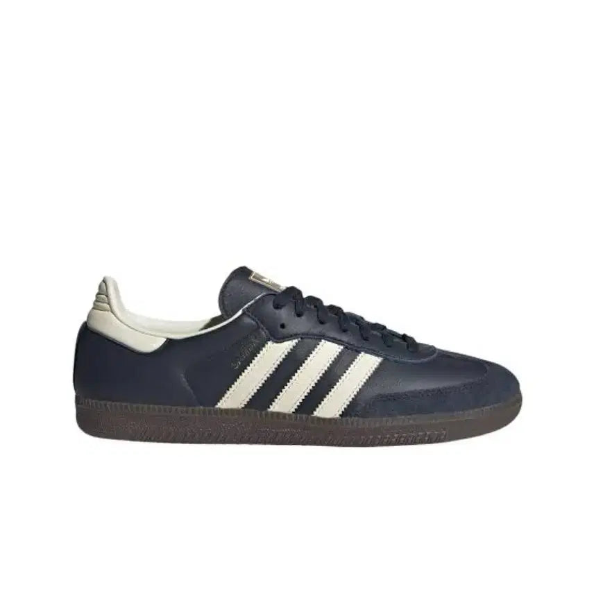 [BUNJANG] Adidas Samba Navy White Sneakers (235mm) / 아디다스 삼바 네이비
