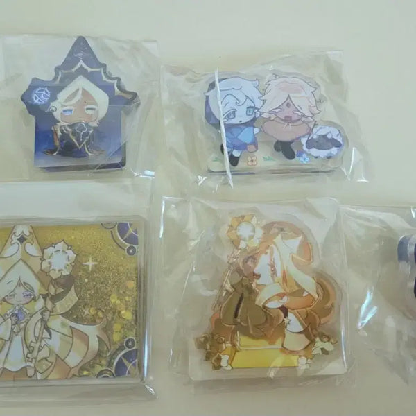 [BUNJANG] Cookie Run Pure Vanilla Unofficial Merchandise Bundle Set (Sealed) / [미개봉] 쿠키런 퓨어바닐라 비공식 굿즈 일괄 판매합니다(마지막인하)