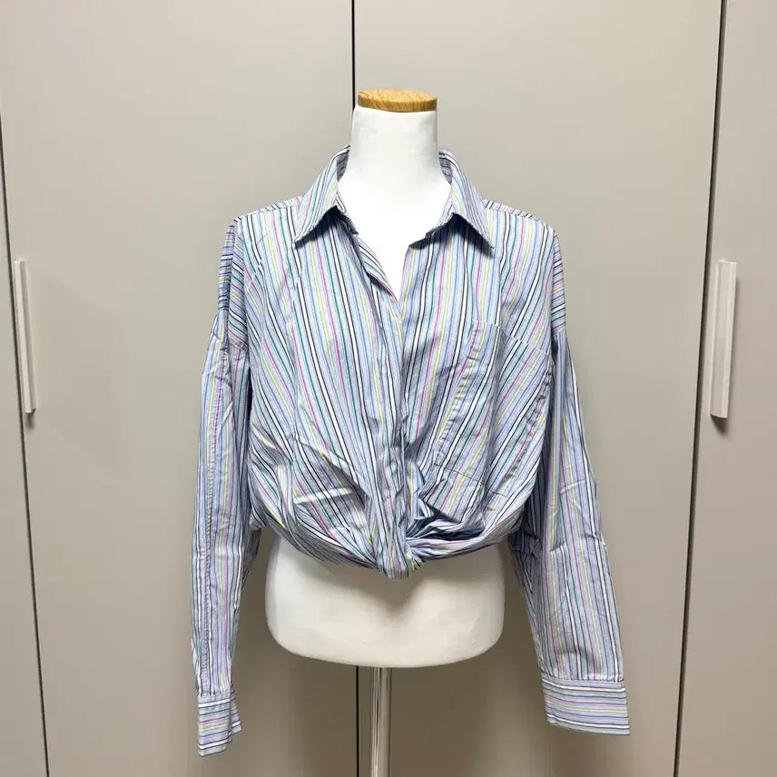 [BUNJANG] Zara Cropped Shirt (Medium) / ZARA 자라 크롭셔츠 M
