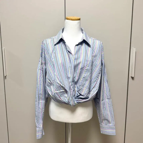 [BUNJANG] Zara Cropped Shirt (Medium) / ZARA 자라 크롭셔츠 M