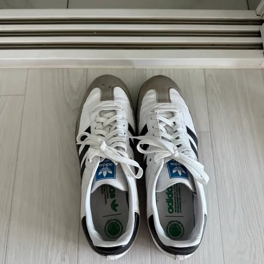 [BUNJANG] Adidas Samba White Sneakers Size 280 / 아디다스 삼바 280
