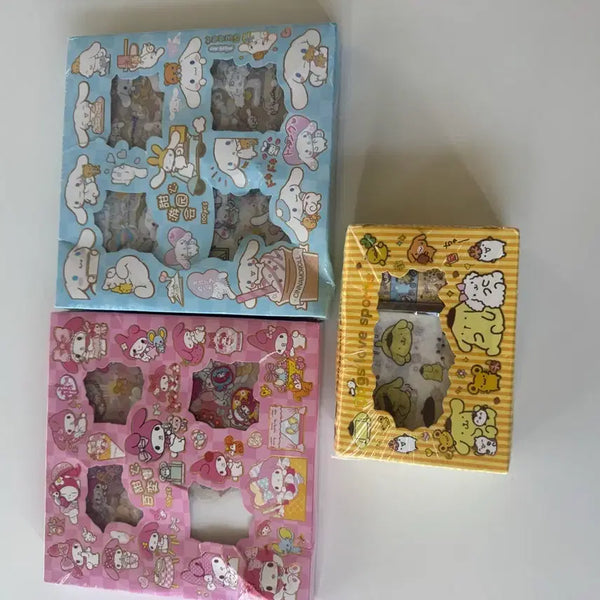 [BUNJANG] Sanrio Characters Sticker 3-Set / 산리오 캐릭터 스티커 3종 세트