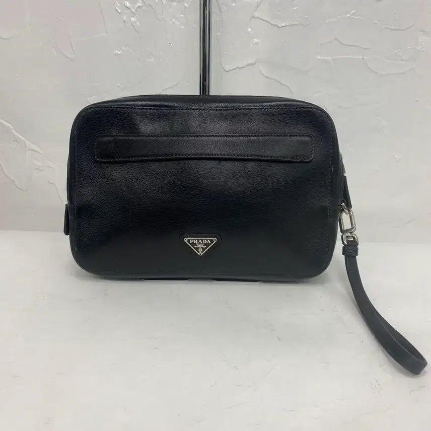 [BUNJANG] Prada Leather Clutch / 프라다 가죽 클러치