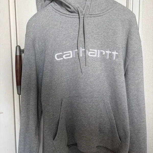 [BUNJANG] Carhartt Grey Hoodie / 칼하트 후드티 그레이