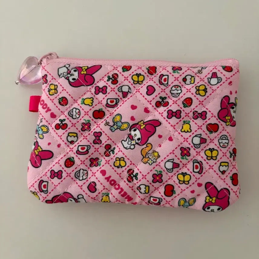 [BUNJANG] Sanrio My Melody Quilt Pouch / 산리오 마이멜로디 파우치