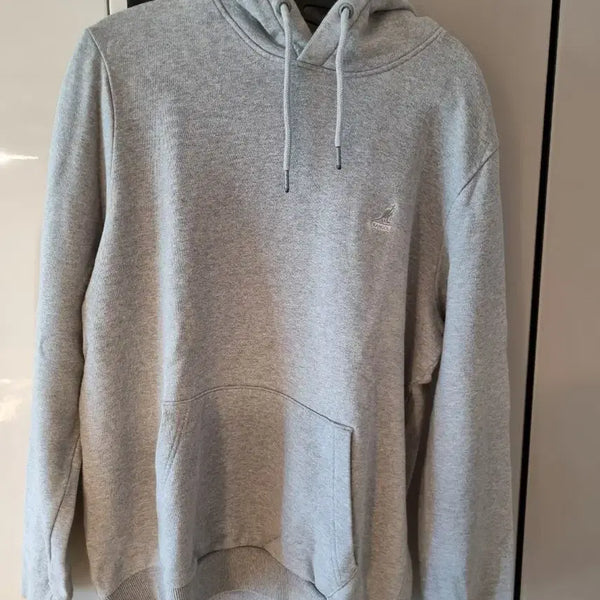[BUNJANG] Kangol Grey Hoodie / 캉골 그레이 후드티