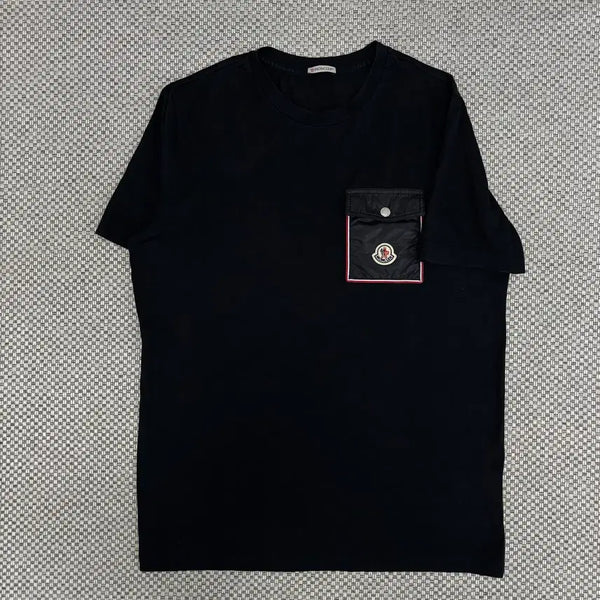 [BUNJANG] Moncler Logo Patch Pocket T-Shirt / [M]몽클레어 와펜패치 포켓 반팔티