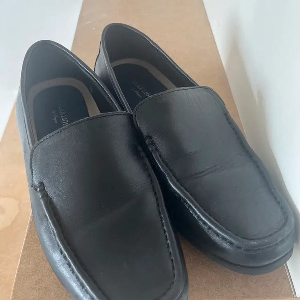 [BUNJANG] Spao Men's Black Loafer Shoes (Size 260) / 슈펜 남성 검정 로퍼 구두(사이즈 260)