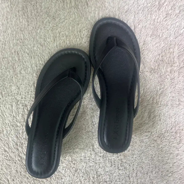 [BUNJANG] Black Flip-Flops / 급처!!!) 검정 쪼리
