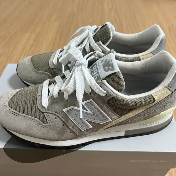 [BUNJANG] New Balance 996 Made in USA Sneakers (Grey, 260mm) / 뉴발란스 996 메이드인 USA (그레이,260)