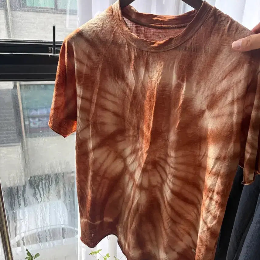 [BUNJANG] Satisfy Tie-Dye T-Shirt Size L / 새티스파이 타이다이 사이즈 L