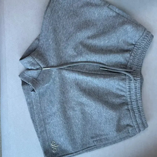 [BUNJANG] Alo Yoga Warm-Up Shorts Gray / 알로요가 웜업 쇼츠 그레이