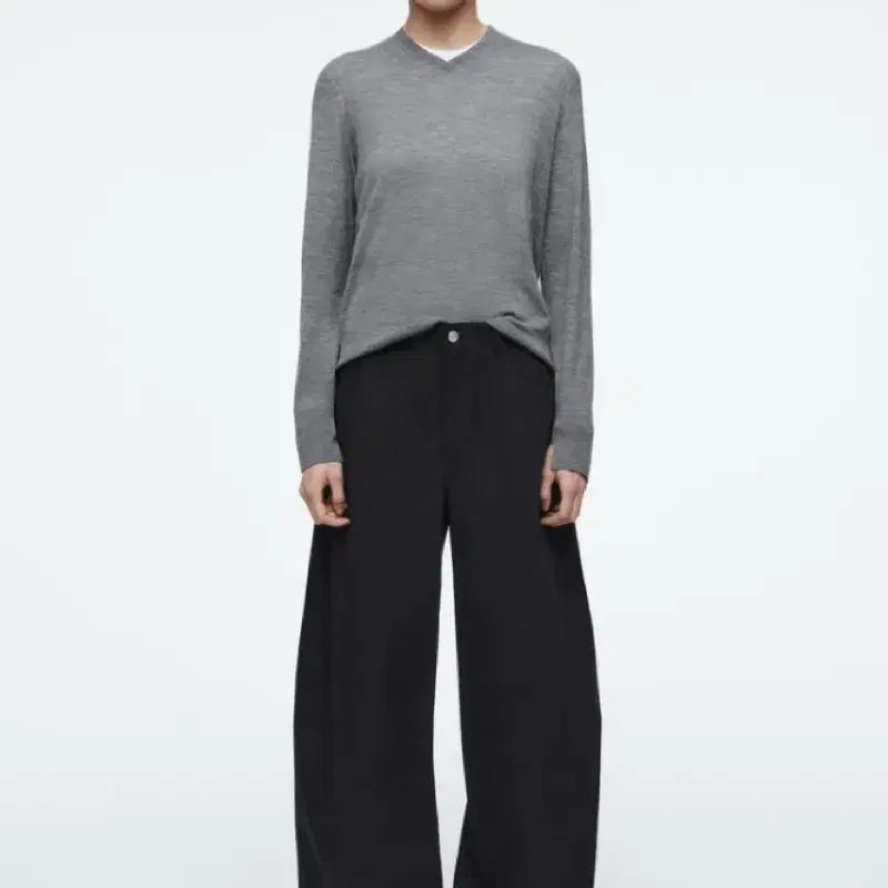 [BUNJANG] COS Deconstructed Cotton Barrel Leg Trousers / 코스 cos 디컨스트럭티드 코튼 배럴 레그 트라우저