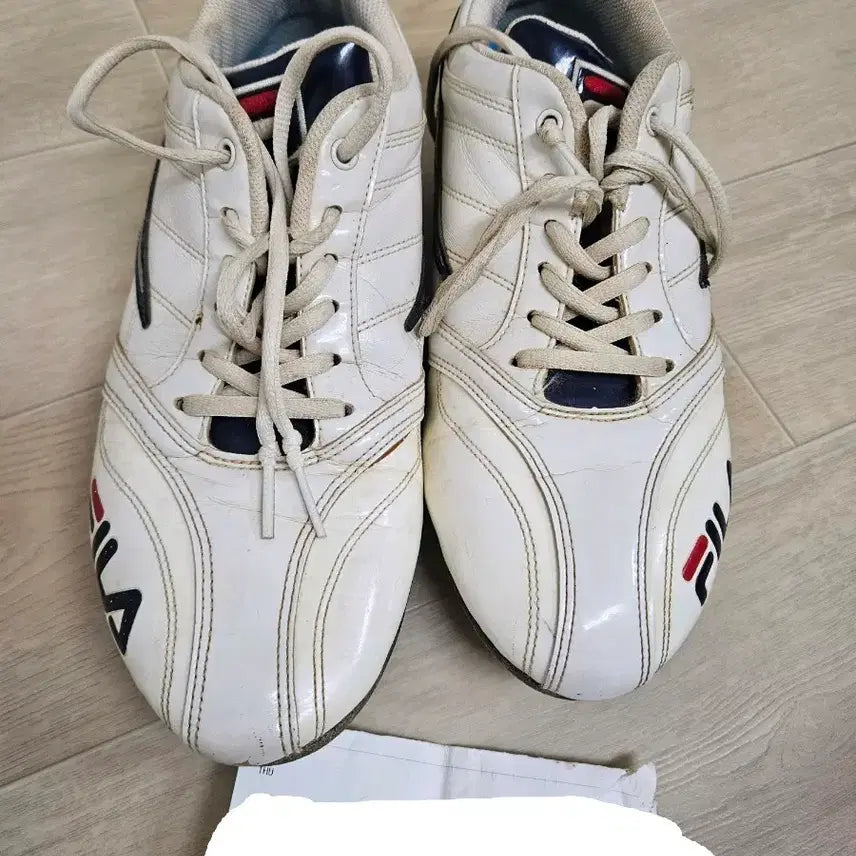[BUNJANG] Fila Leather Sole Baseball Cleats (275mm) / 휠라 가죽창 야구 스파이크