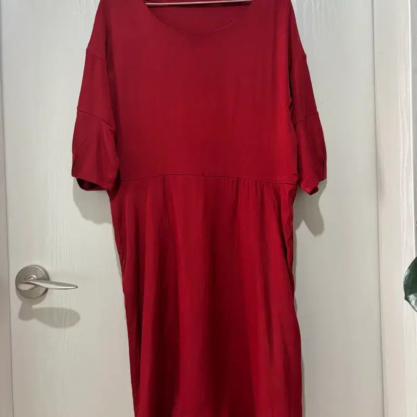 [BUNJANG] Marni Silk Red Dress 38 / 마르니 실크 레드 원피스 38